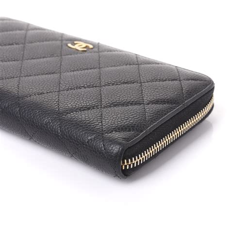 chanel black caviar zip around wallet|Best 25+ Deals for Chanel Caviar Zip Around Wallet .